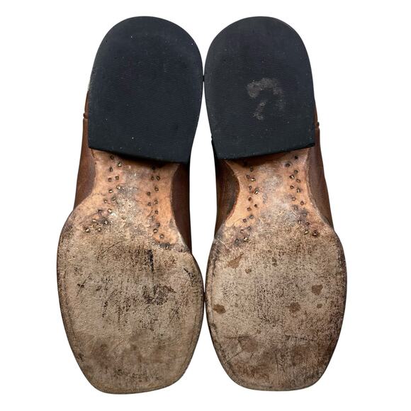 Shyanne Women’s Joyln Brown Leather Sunflower Cowgirl Boots Size US 8.5 B - Picture 9 of 10